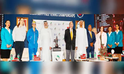 ദു​ബൈ ടെ​ന്നി​സ്​ ചാ​മ്പ്യ​ൻ​ഷി​പ്പി​ന്​ ഇ​ന്ന്​ തു​ട​ക്കം