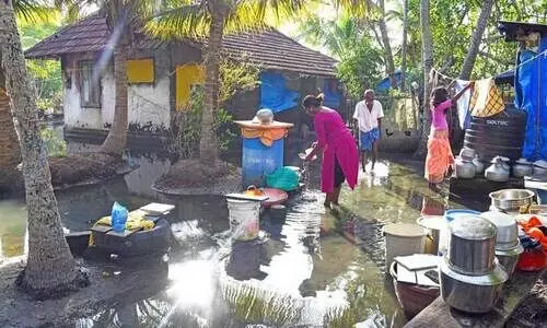 വെള്ളപ്പൊക്കത്തിൽ വൈപ്പിൻ