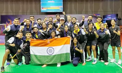 ബാ​ഡ്മി​ന്റ​ൺ ഏ​ഷ്യ മി​ക്സ​ഡ് ടീം ചാ​മ്പ്യ​ൻ​ഷി​പ്: ​ഇ​ന്ത്യ​ക്ക് വെ​ങ്ക​ലം
