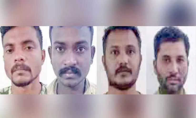 ടിപ്പർ ലോറി മോഷണം: നാലുപേർ അറസ്റ്റിൽ