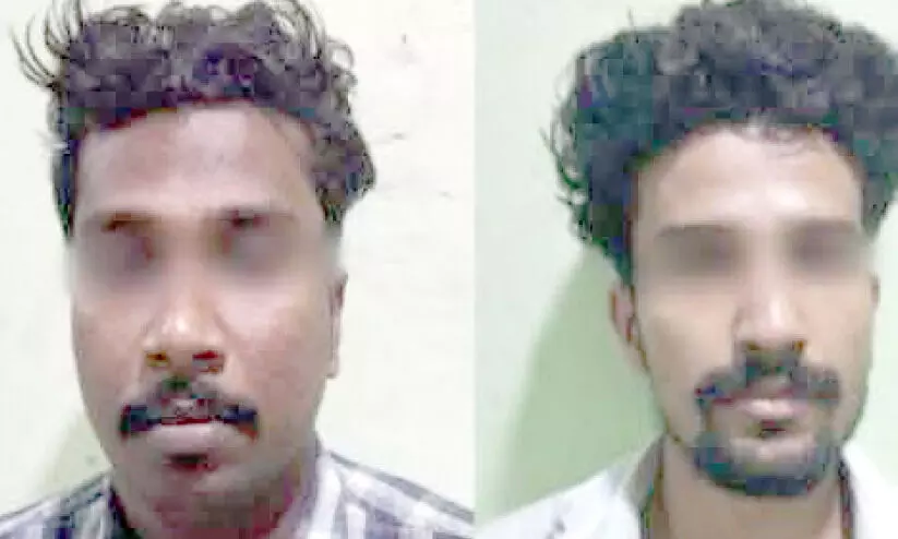 യുവാവിനെ കമ്പിപ്പാര കൊണ്ട് ആക്രമിച്ച കേസിൽ രണ്ടുപേർ പിടിയിൽ യുവാവിനെ കമ്പിപ്പാര കൊണ്ട് ആക്രമിച്ച കേസിൽ രണ്ടുപേർ പിടിയിൽ