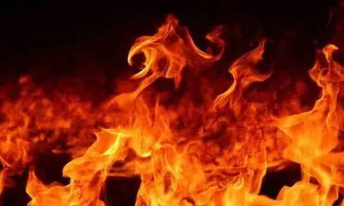 യു.പിയിൽ പൊലീസ് സ്റ്റേഷനിൽ കയറി തീകൊളുത്തിയ കർഷകൻ മരിച്ചു