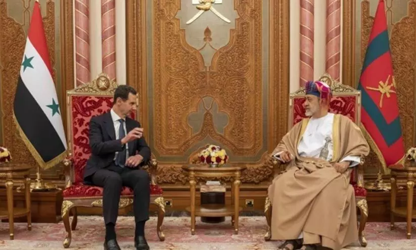 syrian president met with sulthan