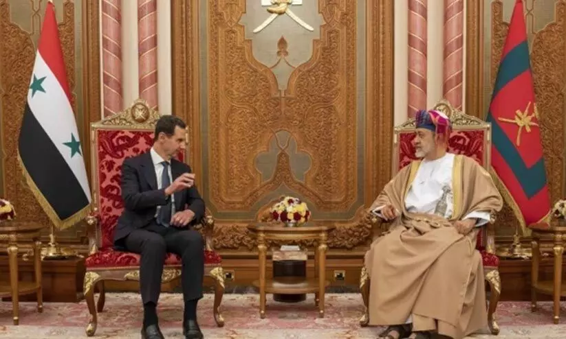 syrian president met with sulthan syrian president met with sulthan