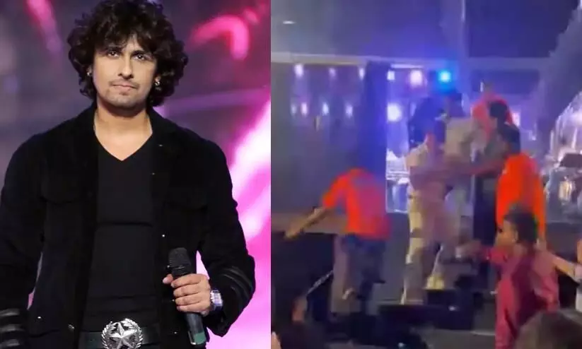 Sonu Nigam Attacked  at Mumbai event, video Went Viral