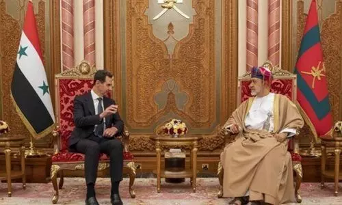 syrian president met with sulthan syrian president met with sulthan