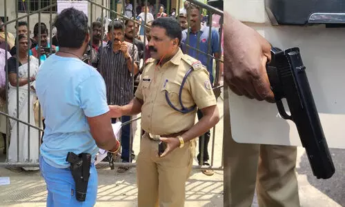 എയർ ഗണ്ണുമായെത്തി പഞ്ചായത്ത് ഓഫീസ് ജീവനക്കാരെ പൂട്ടിയിട്ട് യുവാവ്