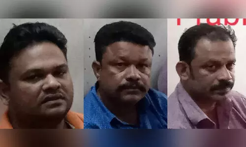 യുവാവിനെ മർദിച്ച് വഴിയിൽ തള്ളിയ മൂന്നംഗസംഘം അറസ്റ്റിൽ