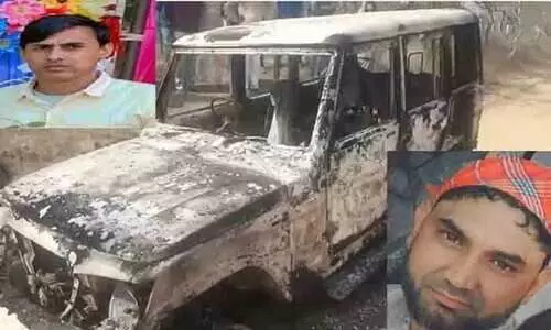 മുസ്‍ലിം യുവാക്കളെ ചുട്ടുകൊന്ന സംഭവം: പ്രതിയെ അന്വേഷിച്ച് എത്തിയ രാജസ്ഥാൻ പൊലീസിനെതിരെ കേസെടുത്ത് ഹരിയാന