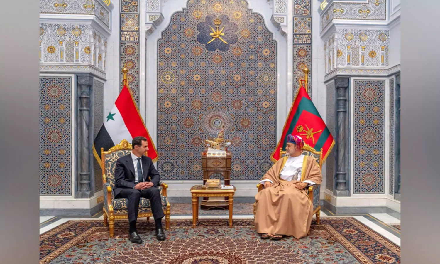 ഭൂ​ക​മ്പ ദു​രി​താ​ശ്വാ​സം ഒ​മാ​ന്​ ന​ന്ദി​പ​റ​ഞ്ഞ്​ സി​റി​യ​ൻ പ്ര​സി​ഡ​ന്‍റ്​ മ​ട​ങ്ങി