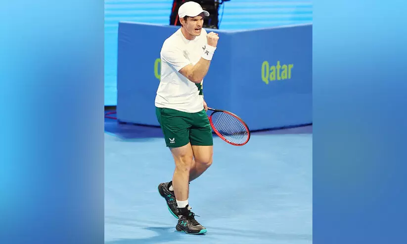 ഖത്തർ എക്സോൺ മൊബീൽ ഓപൺ; മറെ പ്രീ ക്വാർട്ടറിൽ ഖത്തർ എക്സോൺ മൊബീൽ ഓപൺ; മറെ പ്രീ ക്വാർട്ടറിൽ