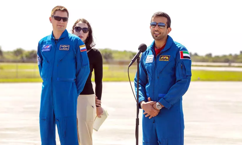 സു​ൽ​ത്താ​ൻ അ​ൽ നി​യാ​ദി ഫ്ലോ​റി​ഡ​യി​ൽ; യാ​ത്ര തി​ങ്ക​ളാ​ഴ്ച