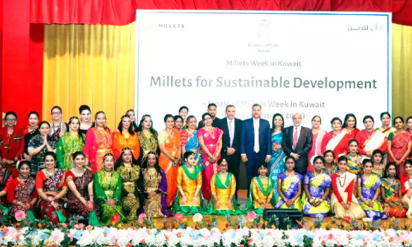 ഇന്ത്യൻ എംബസി ‘മില്ലറ്റ്സ് വീക്കിന്’ ജനകീയ പരിസമാപ്തി ഇന്ത്യൻ എംബസി ‘മില്ലറ്റ്സ് വീക്കിന്’ ജനകീയ പരിസമാപ്തി