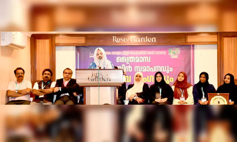 മ​തേ​ത​ര​ചേ​രി​യെ ദു​ർ​ബ​ല​പ്പെ​ടു​ത്താ​നു​ള്ള   ഫാ​ഷി​സ്​​റ്റ്​ അ​ജ​ണ്ട തി​രി​ച്ച​റി​യ​ണം -ഫാ​ത്തി​മ ത​ഹ്​​ലി​യ