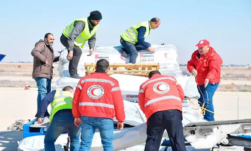 ഭൂ​ക​മ്പ​ദു​രി​തം; യു.​എ.​ഇ സം​ഘം പു​ന​ര​ധി​വാ​സ പ്ര​വ​ർ​ത്ത​നം തു​ട​ങ്ങി