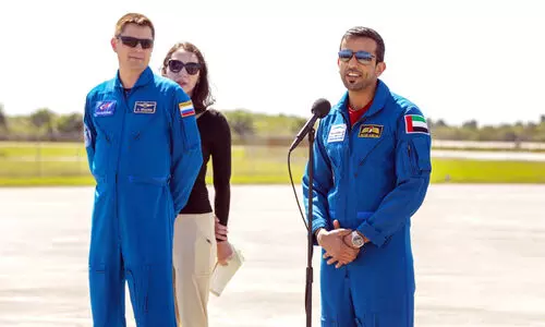 സു​ൽ​ത്താ​ൻ അ​ൽ നി​യാ​ദി ഫ്ലോ​റി​ഡ​യി​ൽ; യാ​ത്ര തി​ങ്ക​ളാ​ഴ്ച