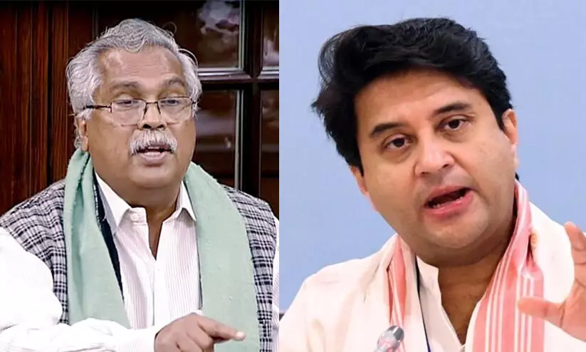 വിമാനങ്ങളുടെ അറ്റകുറ്റപ്പണി പരിശോധിക്കാൻ വ്യോമയാന മന്ത്രിക്ക് ബിനോയ് വിശ്വത്തിന്റെ കത്ത് വിമാനങ്ങളുടെ അറ്റകുറ്റപ്പണി പരിശോധിക്കാൻ വ്യോമയാന മന്ത്രിക്ക് ബിനോയ് വിശ്വത്തിന്റെ കത്ത്