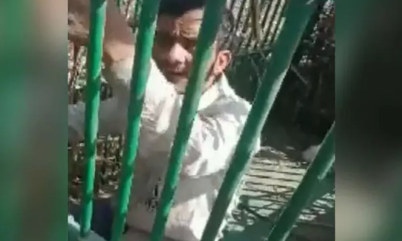 UP Man Stuck In Cage Meant For Leopard