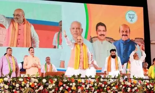 ബി.​ജെ.​പി വ​ന്നാ​ൽ ക​ർ​ണാ​ട​ക​യെ ഏ​റ്റ​വും മി​ക​ച്ച​താ​ക്കും –അ​മി​ത്​ ഷാ