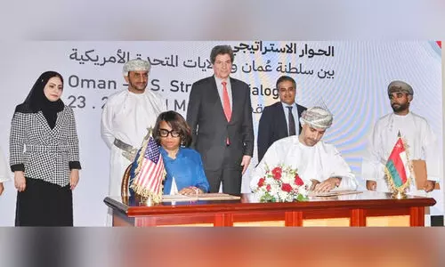 സാ​മ്പ​ത്തി​ക സ​ഹ​ക​ര​ണ​ത്തി​ന്​ ഒ​മാ​നും അ​മേ​രി​ക്ക​യും