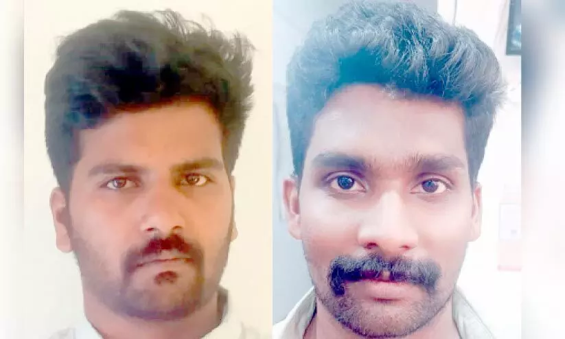 രണ്ടുപേരെ കാപ്പ ചുമത്തി ജയിലിലടച്ചു രണ്ടുപേരെ കാപ്പ ചുമത്തി ജയിലിലടച്ചു