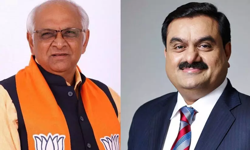 ഗുജറാത്തിൽ ടൗൺഷിപ്പും സെസും നിർമ്മിക്കാൻ അദാനി ഗ്രൂപ്പ് ഭൂമി തേടിയെന്ന് മുഖ്യമന്ത്രി