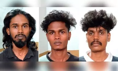 പരാതി നൽകിയ വിരോധത്തിൽ മർദനം; മൂന്നുപേർ പിടിയിൽ