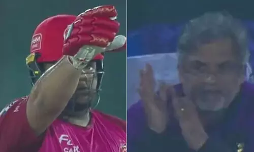 പാകിസ്താൻ സൂപ്പർ ലീഗിൽ മോയിൻ ഖാന്‍റെ ടീമിനെതിരെ മകന്‍റെ വെടിക്കെട്ട് ബാറ്റിങ്; 42 പന്തിൽ 97 റൺസ്