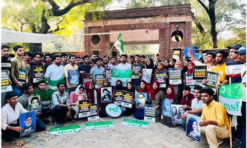 MSF Delhi University Committee protest group