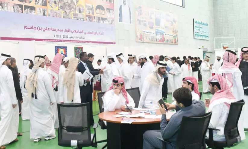 വിദ്യാർഥികൾക്കായി സ്വകാര്യമേഖലയിലെ തൊഴിൽനേട്ടങ്ങൾ അവതരിപ്പിച്ച് തൊഴിൽമന്ത്രാലയം വിദ്യാർഥികൾക്കായി സ്വകാര്യമേഖലയിലെ തൊഴിൽനേട്ടങ്ങൾ അവതരിപ്പിച്ച് തൊഴിൽമന്ത്രാലയം