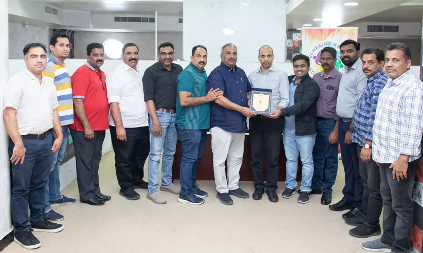 സിജു ജോർജിന് യാത്രയയപ്പ് സിജു ജോർജിന് യാത്രയയപ്പ്