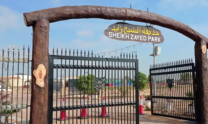 sheikh zayed park