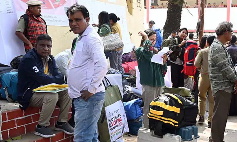 മേഘാലയയിലെ 900 പോളിങ് സ്റ്റേഷനുകൾ പ്രശ്ന ബാധിതമെന്ന് തെരഞ്ഞെടുപ്പ് ഓഫീസർ