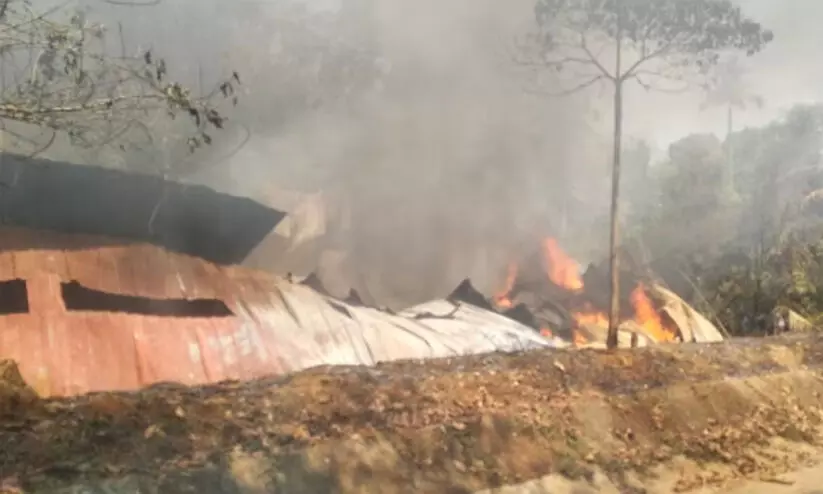 മെത്ത ഫാക്ടറിയിൽ തീപിടിത്തം​​; ഒരുകോടിയുടെ നഷ്ടം
