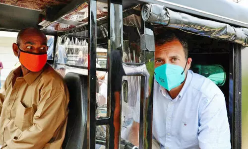 അന്ന് നാടുചുറ്റിയ ഓട്ടോ ഡ്രൈവർക്ക് അപകടത്തിൽ ദാരുണാന്ത്യം; വൈകാരിക കുറിപ്പുമായി രാഹുൽ ഗാന്ധി