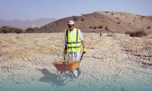 റു​സ്​​താ​ഖി​ൽ 1500 കാ​ട്ടു​മ​ര​ത്തൈ​ക​ൾ ന​ട്ടു