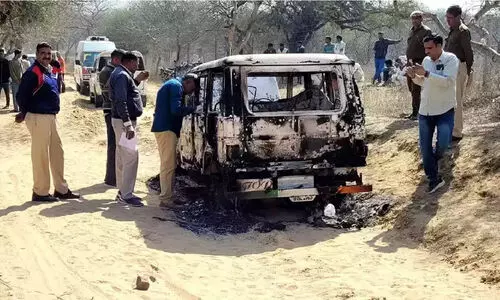 മുസ്‍ലിം യുവാക്കളെ കത്തിച്ചുകൊന്നതിനെതി​രെ പ്രതിഷേധം: നുഹ് ജില്ലയിൽ ഇന്റർനെറ്റ് റദ്ദാക്കി