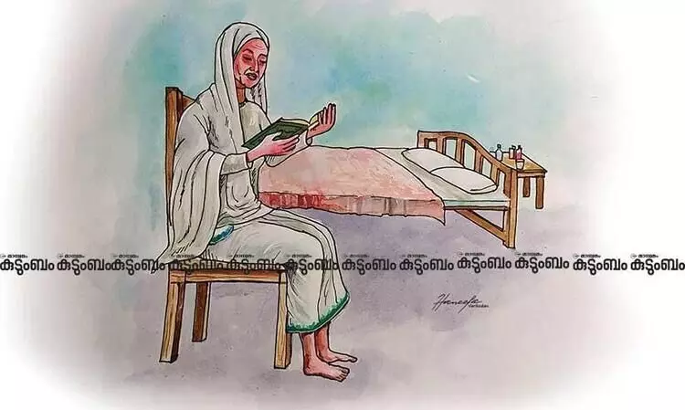 ‘വൃക്കരോഗത്താൽ ദാഹിച്ച്​ വലയുമ്പോഴും കുറച്ചുമാത്രം വെള്ളം കുടിക്കേണ്ടിവന്ന ഉമ്മ. വയറുവീർത്ത് പൊട്ടാറായ പോലെയായിട്ടും മൂത്രം ഒഴിക്കാൻ പറ്റാതെ കഷ്ടപ്പെട്ട നാളുകൾ’