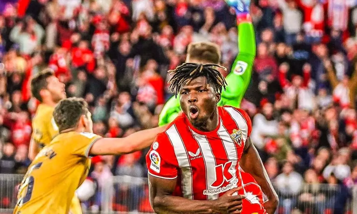 യൂറോപ ലീഗിനു പിന്നാലെ ലാ ലിഗയിലും തോറ്റ് ബാഴ്സ; വീണത് പാവം അൽമെരിയക്ക് മുന്നിൽ യൂറോപ ലീഗിനു പിന്നാലെ ലാ ലിഗയിലും തോറ്റ് ബാഴ്സ; വീണത് പാവം അൽമെരിയക്ക് മുന്നിൽ