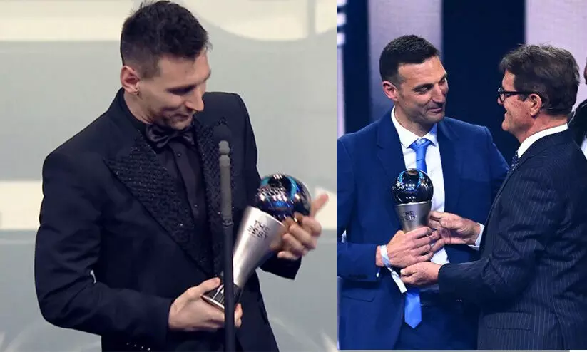 മെസ്സി ദ ബെസ്റ്റ്; ഫിഫയുടെ പുരസ്കാരവും സ്വന്തമാക്കി ലയണൽ മെസ്സി