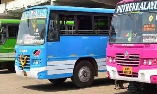 മാർച്ച് ഒന്നുമുതൽ ദീർഘദൂര സ്വകാര്യ ബസുകളില്ല; നടപടി പിൻവലിപ്പിക്കാൻ സമ്മർദം