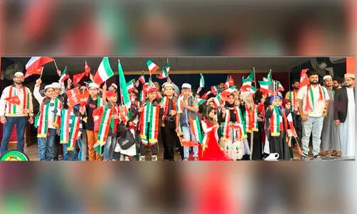 സ​മ​സ്ത മ​ദ്റ​സ​യി​ൽ ന​ട​ന്ന കു​വൈ​ത്ത് ദേ​ശീ​യ ദി​നാ​ഘോ​ഷം