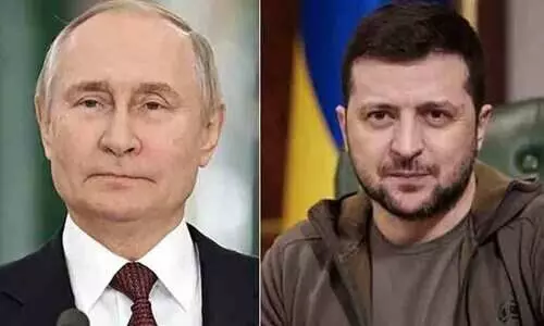 Vladimir Putin, Volodymyr Zelensky