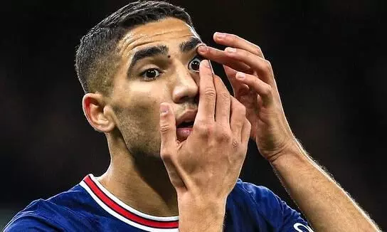 പി.എസ്.ജി താരം അഷ്റഫ് ഹകീമി പീഡനക്കുരുക്കിൽ; അന്വേഷണവുമായി ഫ്രഞ്ച് പ്രോസിക്യൂട്ടർമാർ പി.എസ്.ജി താരം അഷ്റഫ് ഹകീമി പീഡനക്കുരുക്കിൽ; അന്വേഷണവുമായി ഫ്രഞ്ച് പ്രോസിക്യൂട്ടർമാർ