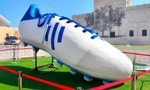 ഖത്തറിലെ ബിഗ് ബൂട്ടിന് ഗിന്നസ് തലയെടുപ്പ്