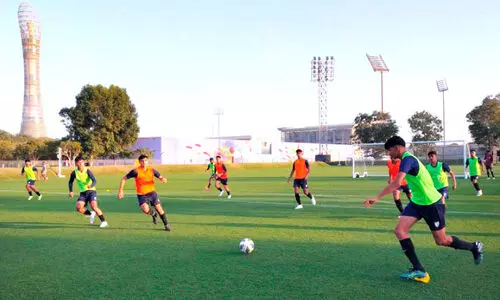 ഇ​ന്ത്യ​ൻ യു​വ​സം​ഘം ഇ​ന്ന് ഖത്തറിനെതിരെ