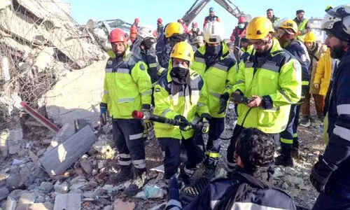 സി​റി​യ​ൻ ദൗ​ത്യം പൂ​ർ​ത്തി​യാ​ക്കി രക്ഷാസം​ഘം തി​രി​ച്ചെ​ത്തി