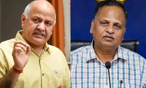 Manish Sisodia and Satyendar Jain