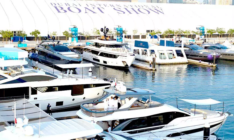 ദുബൈ ബോട്ട് ഷോ ഇന്നുമുതൽ ദുബൈ ബോട്ട് ഷോ ഇന്നുമുതൽ