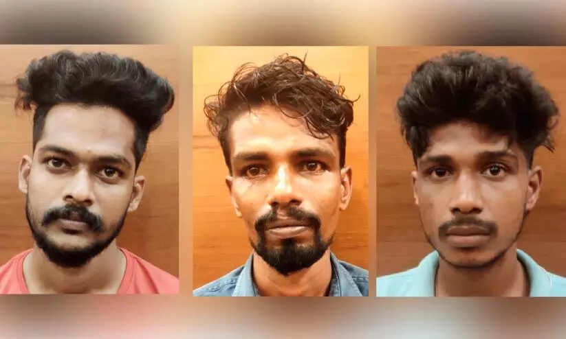 ബ്രൗൺ ഷുഗറുമായി തലശ്ശേരിയിൽ മൂന്നു പേർ അറസ്റ്റിൽ